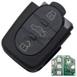For V 3 Button remote key 1JO959753B 433MHZ