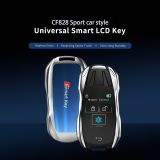 CF828 Universal Modified Remote Smart Car Key LCD Screen Keyless Entry  Korean/English