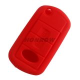 For Landrover 2 button Silicone case (red color) MOQ:50pcs