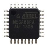 ATMEGA88PA-AU 8-bit Microcontroller with 8K Bytes In-System Programmable Flash ATMEGA88PA MOQ:30pcs