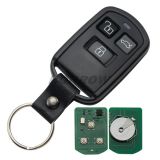 For Hyundai Sonata 3 button remote key with 315mhz