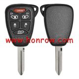 For High Quality Chrysler 6 button remote key shell