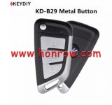 KEYDIY Remote key General Garage Door Remote 4 button B29 Metal button for KD900 URG200 KDX2 KD MAX
