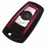 For BMW 5 series 3 button  remote key blank with Key Blade red color