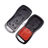 For Nis 3 button remote key shell with rubber pad