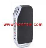 For Ki 3+1button remote key blank with battery holder, buttons on the side