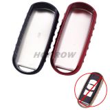 For Mazda TPU protective key case with Red Color. MOQ: 5pcs