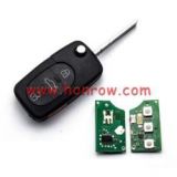 For Au 3+1 button remote key with  big battery  434MHZ  the remote control model is 4D0 837 231 K 434MHZ
