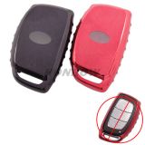 For Hyundai TPU protective key case red color MQQ:5PCS