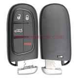 For Chry 3+1 button flip remote key shell