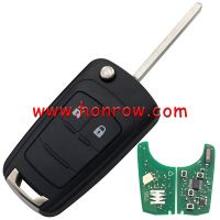 For Chevrolet 2 Button remote key with 433mhz PCF7937E Chip
