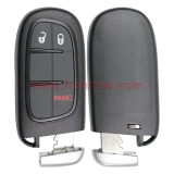 For Chry 2+1 button flip remote key shell