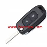 For Renault 2 button remote key  blank with VA2 Blade