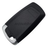 For BM 7 series 4 button  remote key blank with Key Blade
