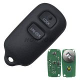 For To 2+1 button remote key with 315mhz  FCC:GQ43VT14T