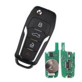KEYDIY Remote key 3 button ZB12- 4 button smart key for KD900 URG200 KDX2 KD MAX