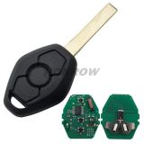 For BMW 5 Series CAS2 systerm 3 button remote key with 868mhz PCF7942chips