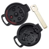 For Be 3+1 Button remote key blank with Red Panic