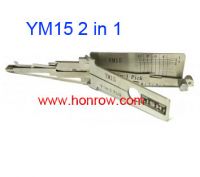 Original Lishi for Peugeot YM15 2 in 1 lock pick and decoder  together with best quality