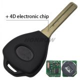 For To transponder key with 4D electronic chip