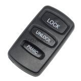 For Mit 3 button  remote key blank
