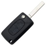 For Cit 307 blade 2 buttons flip remote key shell ( VA2 Blade - 2Button - No battery place )