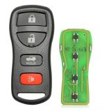 Xhorse XKNI00EN Wire Remote Key Nissan Separate 4 Buttons English