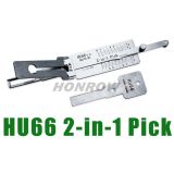 Original Lishi for VW HU66 decoder  and lock pick  combination tool with best quality
