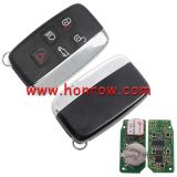For Landrover 4+1 button smart key with Keyless Go Feature and Pcf7953 Transponder and 315Mhz 