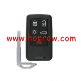 For Original Volvo Proximity Key 5 button remote key (KR55WK49264, 300659636, 30659637, 31391409) with 433.92mhz  PCF7945/7953 chip