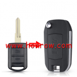 For Op 2 button modified flip remote key blank with right blade