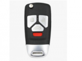 Xhorse VVDI  For Audi Type Universal Remote Flip Key 3+1 Buttons Wireless XNAU02EN 