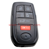 For Toy 5+1 button smart remote key blank