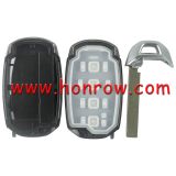 For New Hyundai 4 button remote key blank