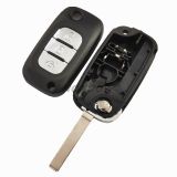 For Benz smart 3 button remote key blank  