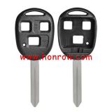 For High quality Toy 3 button remote key blank with TOY47 blade