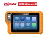 OBDSTAR X300 Classic G3 Key Programmer for Car/ HD/ E-Car/ Motorcycles/ Jet Ski with 2 Years Free Update Choose one for free from Key Sim or Motorcycle Adapter Set