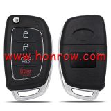 For Hyundai 3+1 button remote key blank