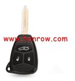 For Chrysler 3 button remote key shell
