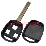 For Le 3 button remote key blank with TOY40 blade (long blade-46mm)