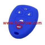 For GMC 3+1 button  silicon case blue color (MOQ: 50pcs)