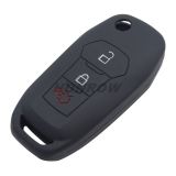 For Ford 3 button Silicone case black MQQ:5PCS