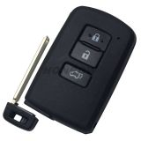For To 3 button remote key shell ,the button is square