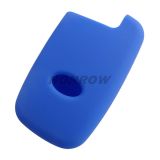 For Hyundai 4+1 button Silicone case blue MOQ:50PCS