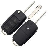 For Au 3 button A8 Remote key blank without panic button