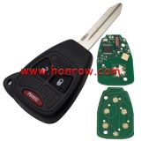 For Chry 2+1 button remote key with 315Mhz