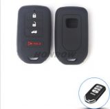 For Honda 4 button silicon case black color