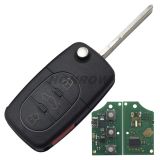 For Au 3+1 button remote key with  big battery   the remote control model is  4D0 837 231 P 315MHZ