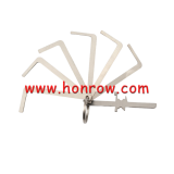 HAOSHI European Lock Special Pin Set Locksmith Tool For Locksmith Lock Disassembly Tool Removal