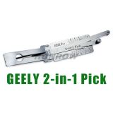 Original Lishi Geely 2 in 1 lock pick and decoder  together with best quality